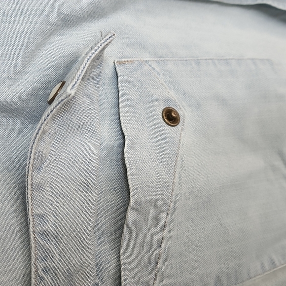 Taylor Stitch The Western Shirt in Washed Selvage Men's Size Medium 40 N… - Picture 11 of 14